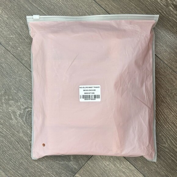 Bumpsuit Velcro Waist Trainer Beige Belly Band Postpartum Supportwear Maternity - Picture 8 of 10